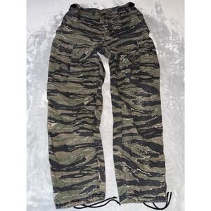 Rothco Tiger Stripe Camo Pants Men Small Ripstop Cargo Paratropper Army Vietnam